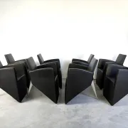 J. Lang armchairs by Philippe Starck for Driade, 1980s, set of 8