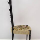 Pair of Chiavari Mid-Century Modern Italian High Back Chair