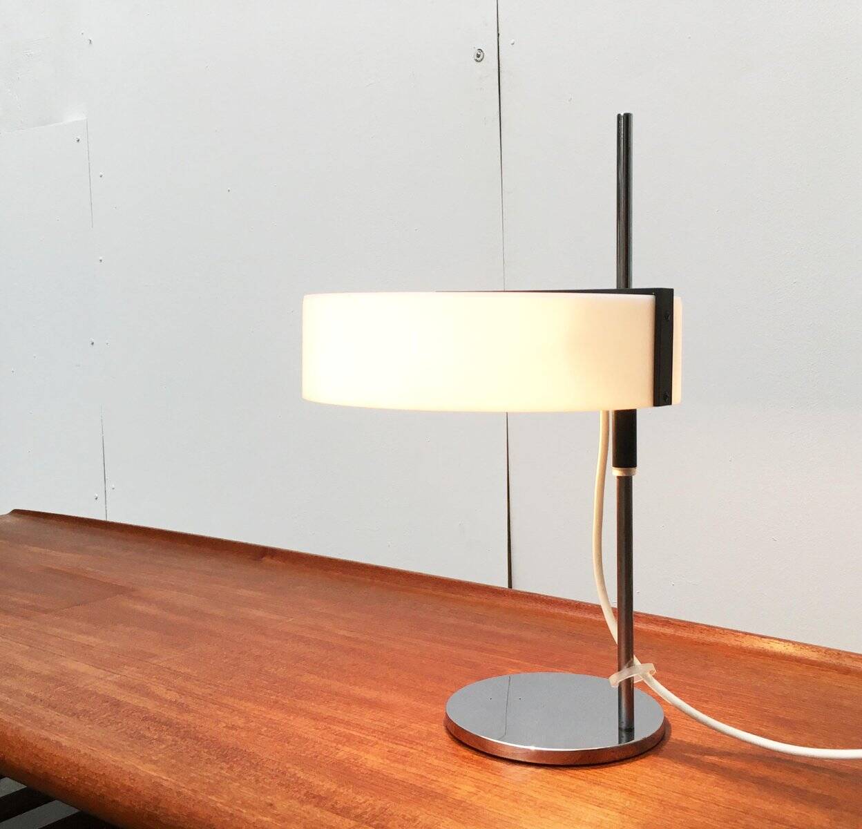 Mid-century German acrylic table lamp by Cosack.