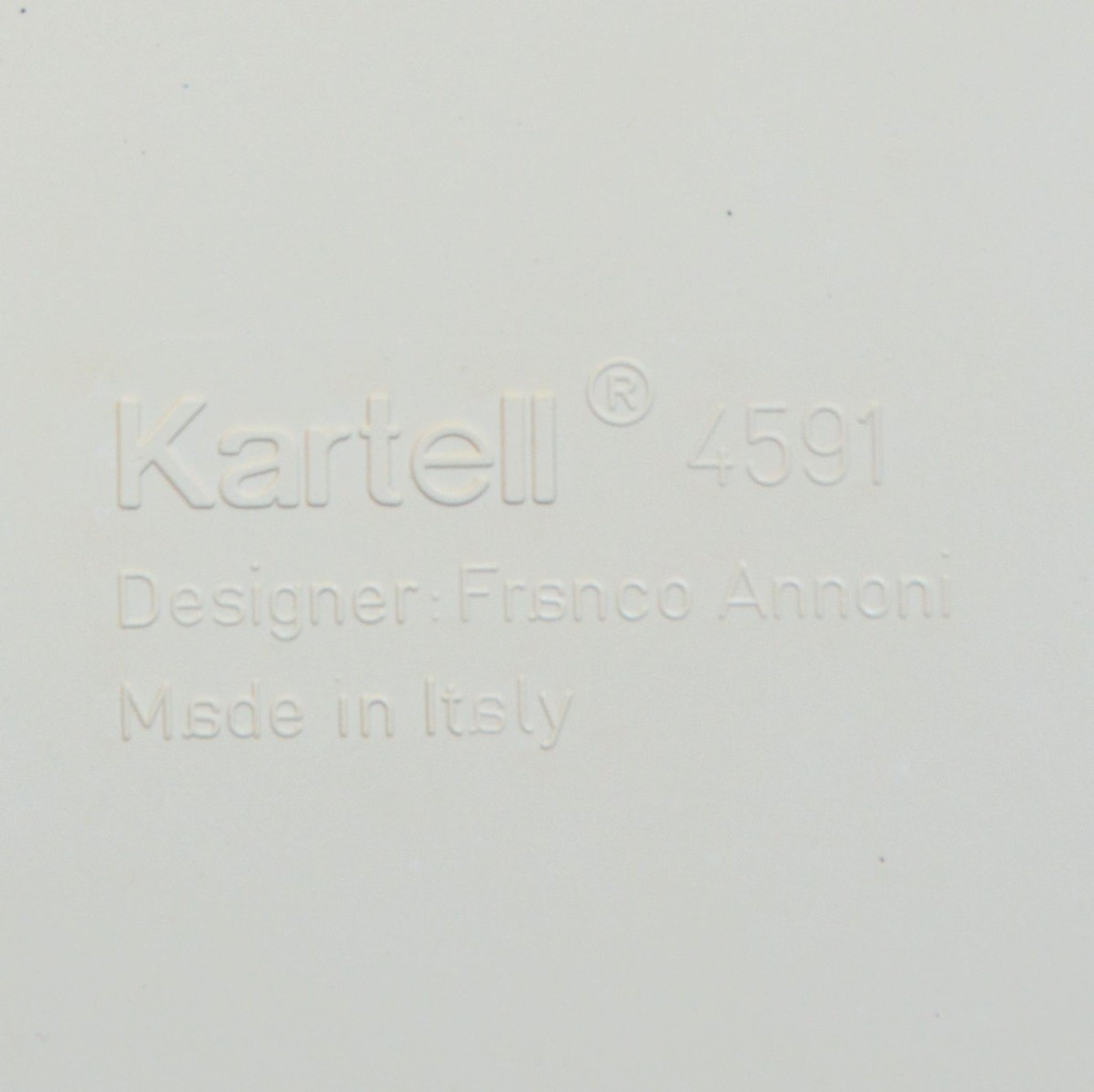 Storage trolley by Franco Annoni 4591 for Kartell, 1970s