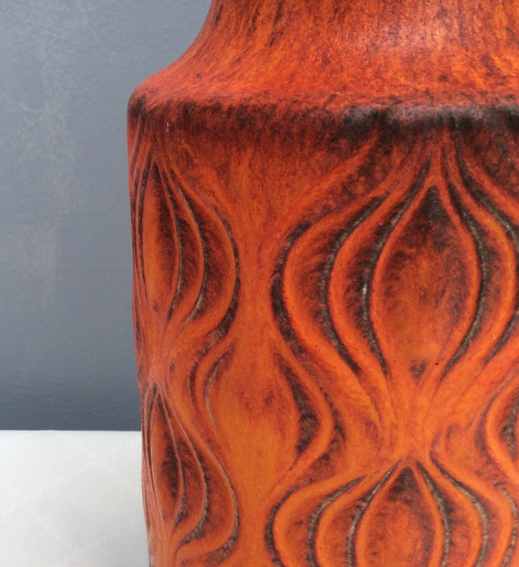 West Germany ceramic pitcher, 1960s