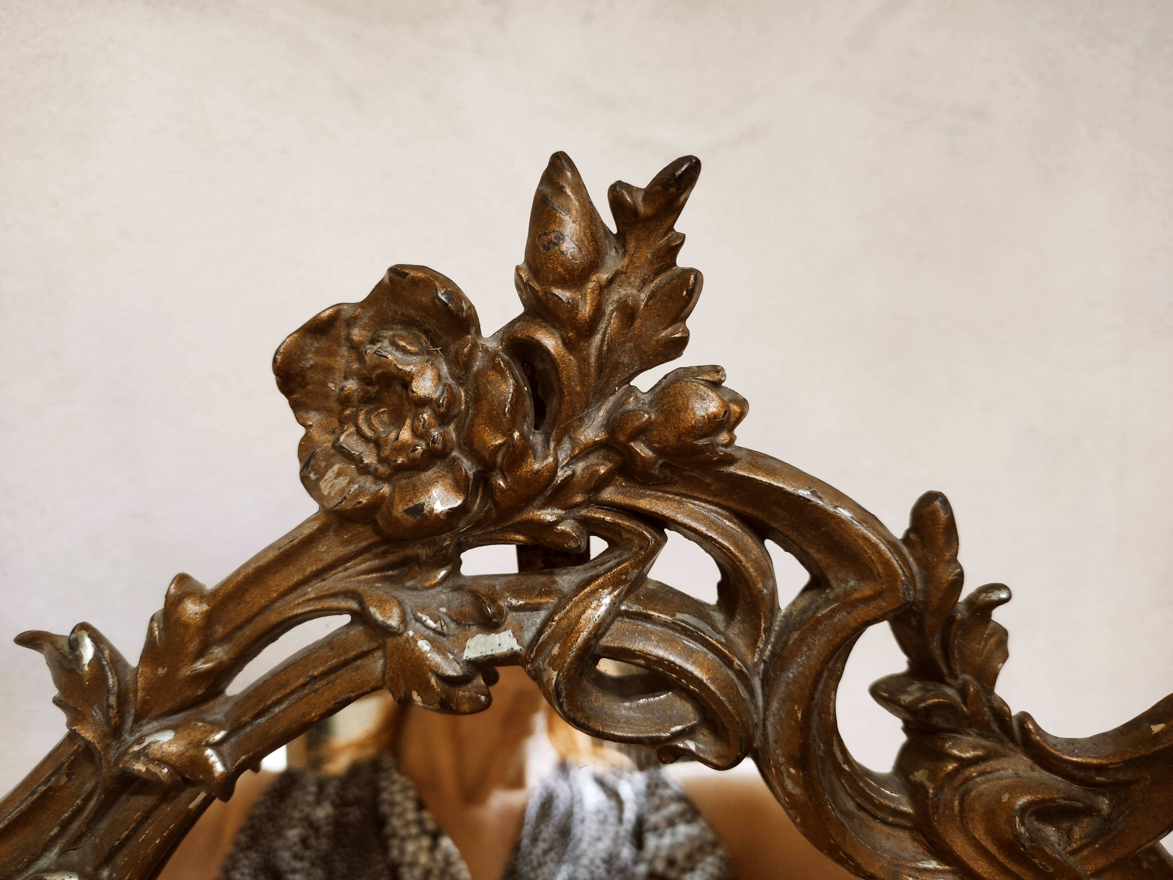 Art Nouveau table mirror