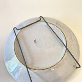 Plate signed HB Quimper from the 50s