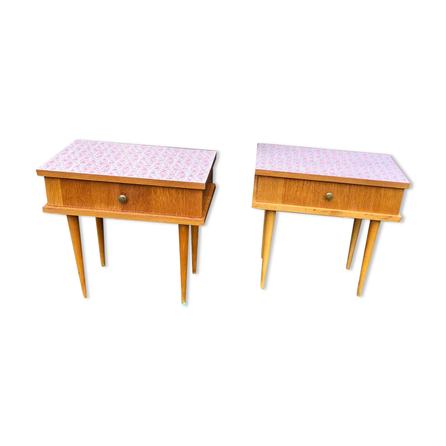 Vintage bedside tables