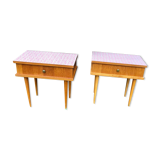 Vintage bedside tables