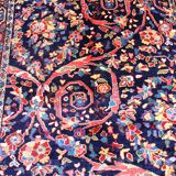 Tapis persan Mahal fait main, Iran.