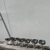 12 Rémy Letang stainless steel bowls 1970