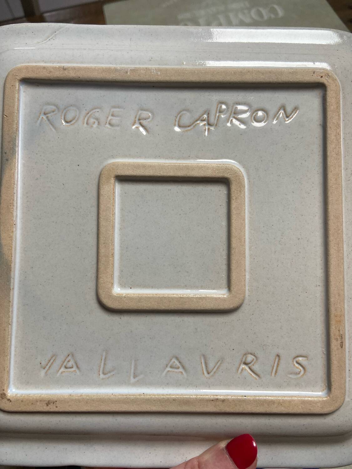 4 Roger Capron plates