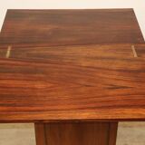 Art Deco “Portefeuille” style table in rosewood, 1950