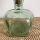 Vintage carafe in light green glass