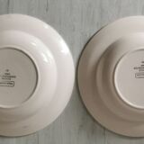 Set of 6 hollow plates Versailles