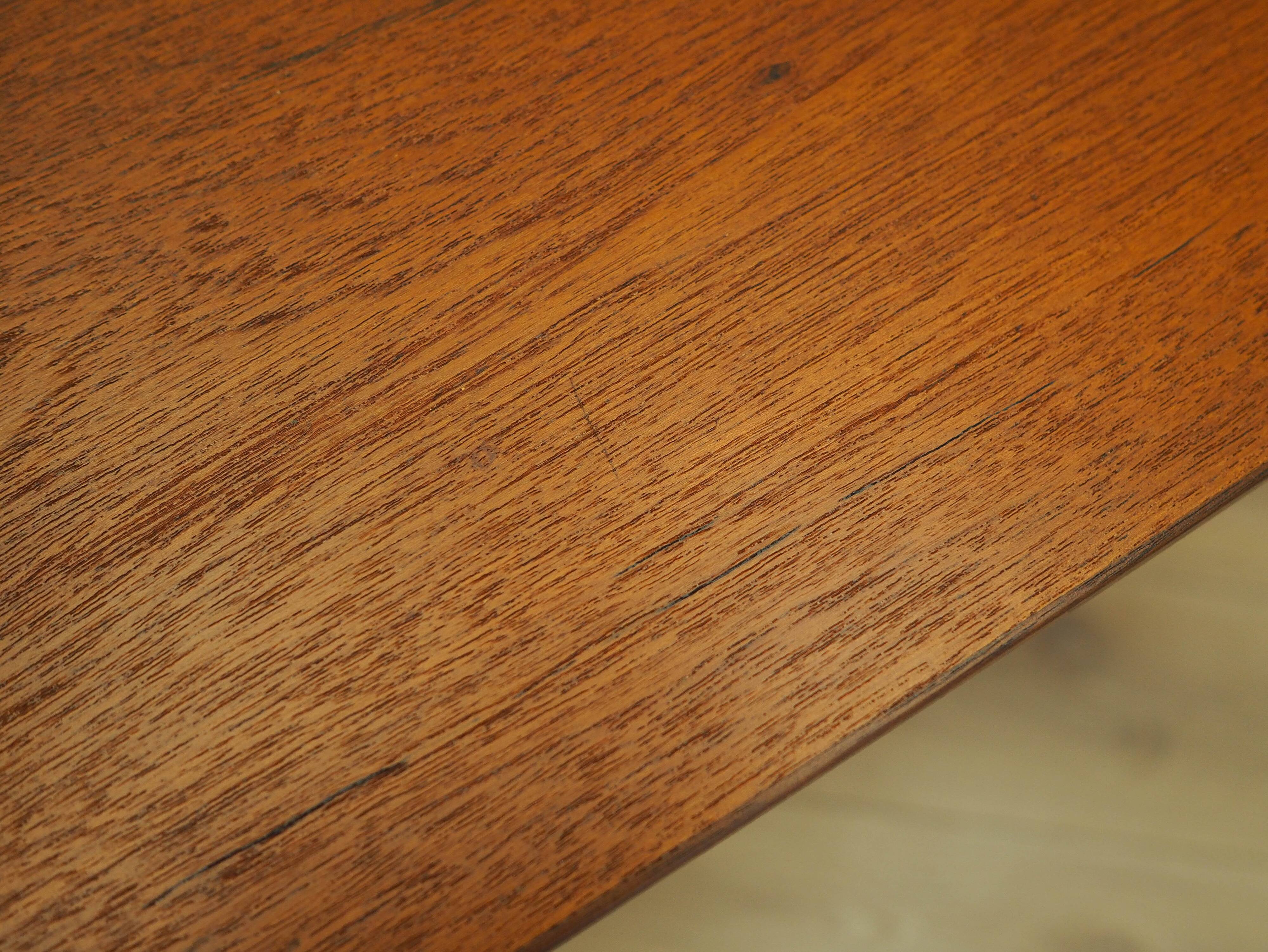 Teak Desk with Drawers, Denmark, 1970s