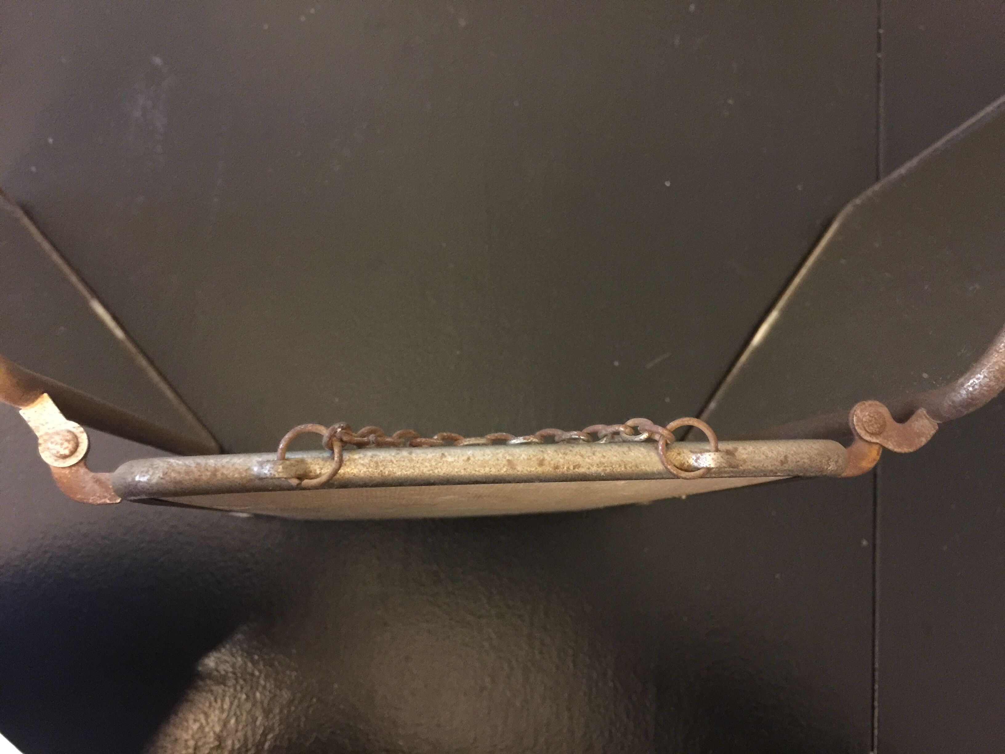 Miroir triptyque années 50 - 50x21cm