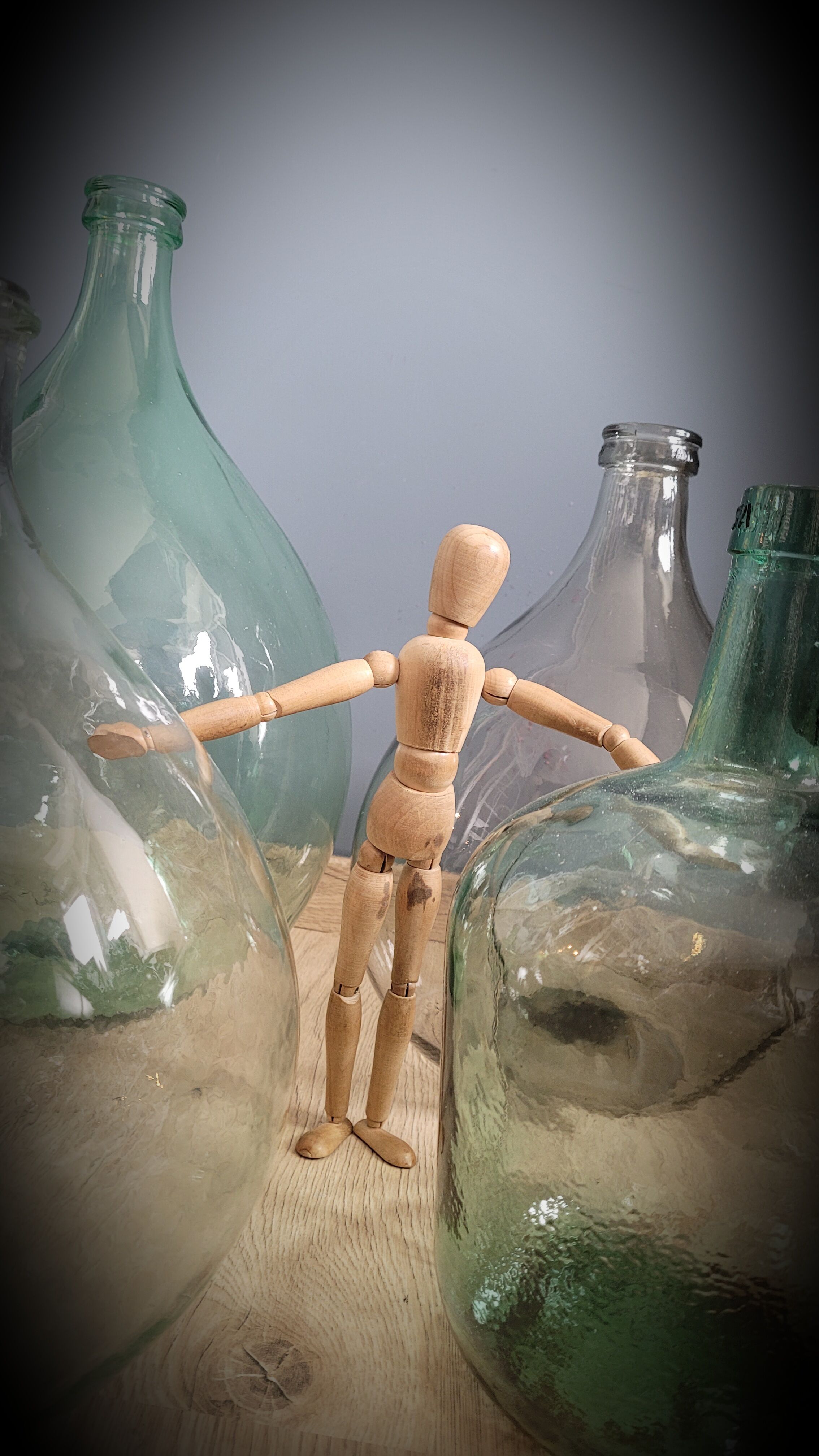 Demijohn 5l transparent
