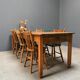 Table de ferme en chêne de France début des années 1900