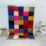Handmade Moroccan Berber carpet 240 x 154 CM