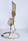 Lampe double feuille design Carlo Giorgi édition Bottega Gadda