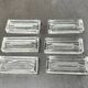 Lot de 6 porte couteaux en verre ciselé