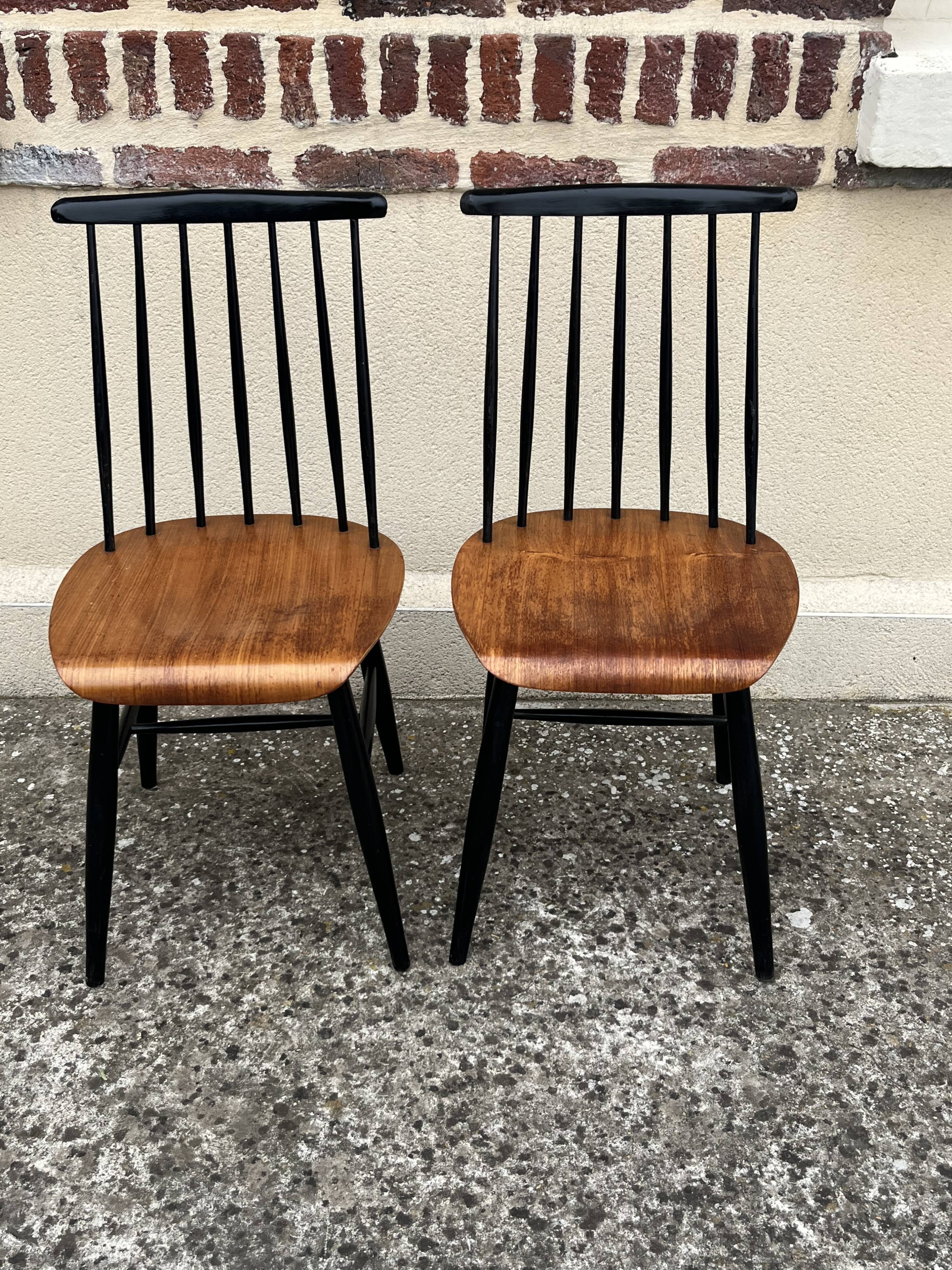 2 Fanett Scandinavian Chairs by Ilmari Tapiovaara
