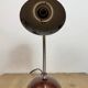 Vintage Brown Bakelite Gooseneck Table Lamp, 1950s