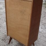 Vintage chiffonnier 1950 feet compass