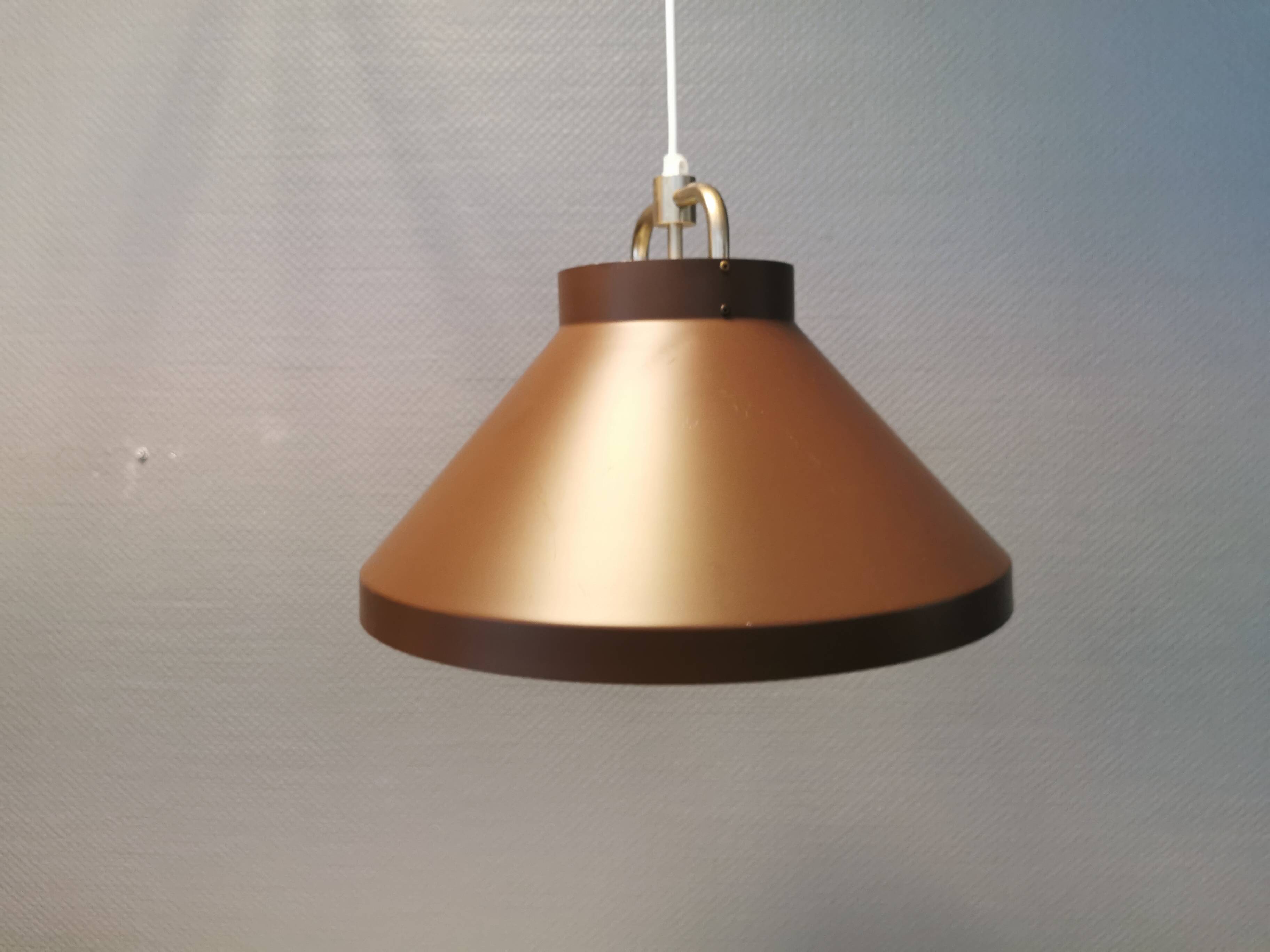 Danish hanging lamp designed by Jo Hammerborg for Fog & Mørup 1977, model Tarok.