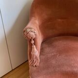 Vintage toad armchair Henriette