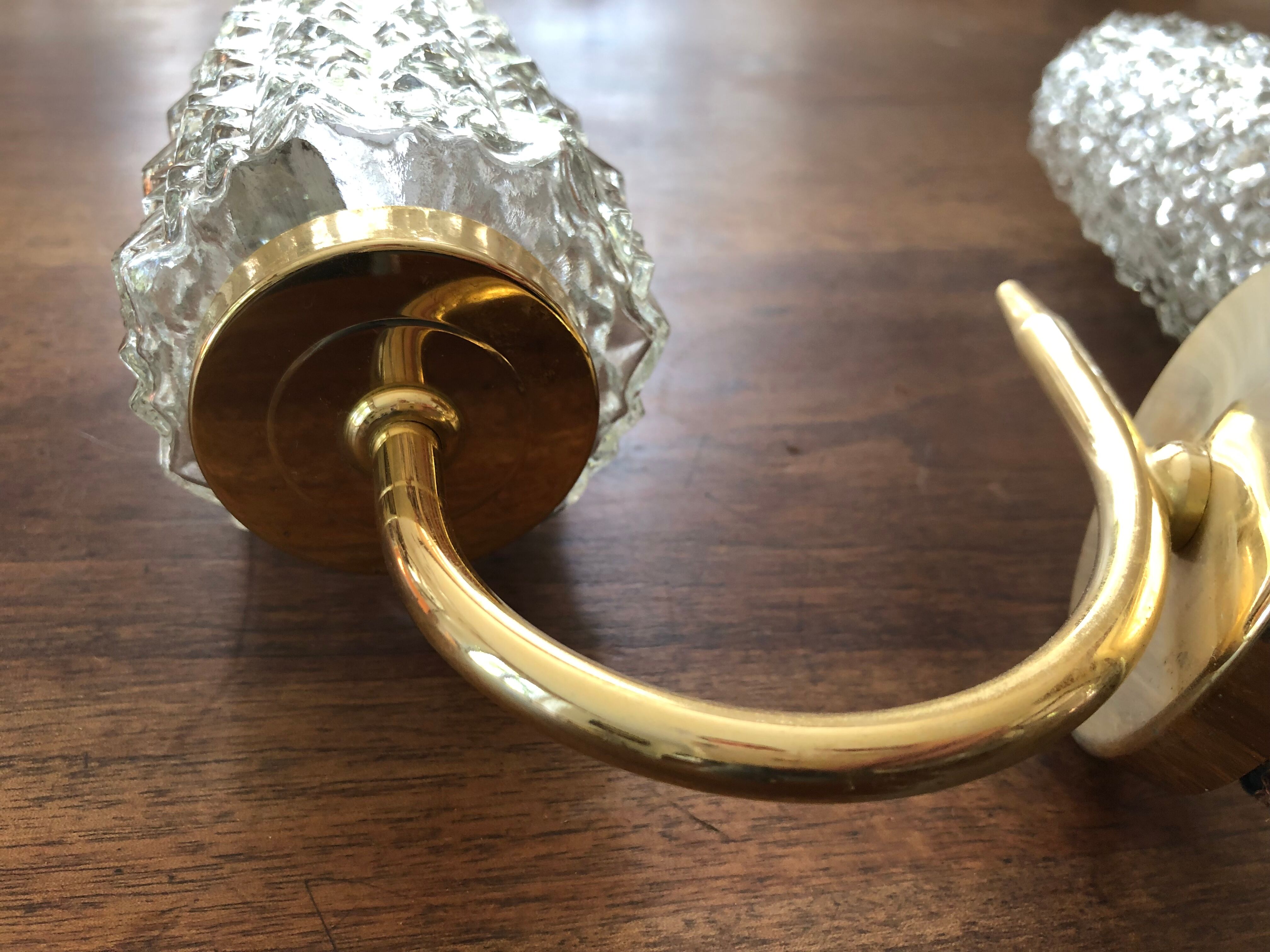 Pair of wall lamps 60s