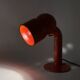 Elio Martinelli, mod. 2135 Robot red table lamp, Martinelli Luce Italy 1966