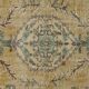 One-of-a-kind turkish handwoven vintage rug - rustic vintage charm 290x 171