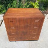 Commode scandinave vintage en teck