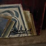 Still life signed Pierre Zonebel