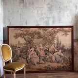 Vintage Framed Wall Tapestry