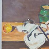 Oil on canvas still life