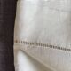 2 draps en lin blanc cassé 230cmx330cm