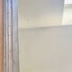 Miroir biseauté art déco métal  101 X l75 cm