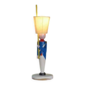 Lampe soldat empire par Suzanne Bonnichon pour Jacques Adnet 1960’s