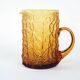 Glass jug, Italian design, 1960s, made in Italy