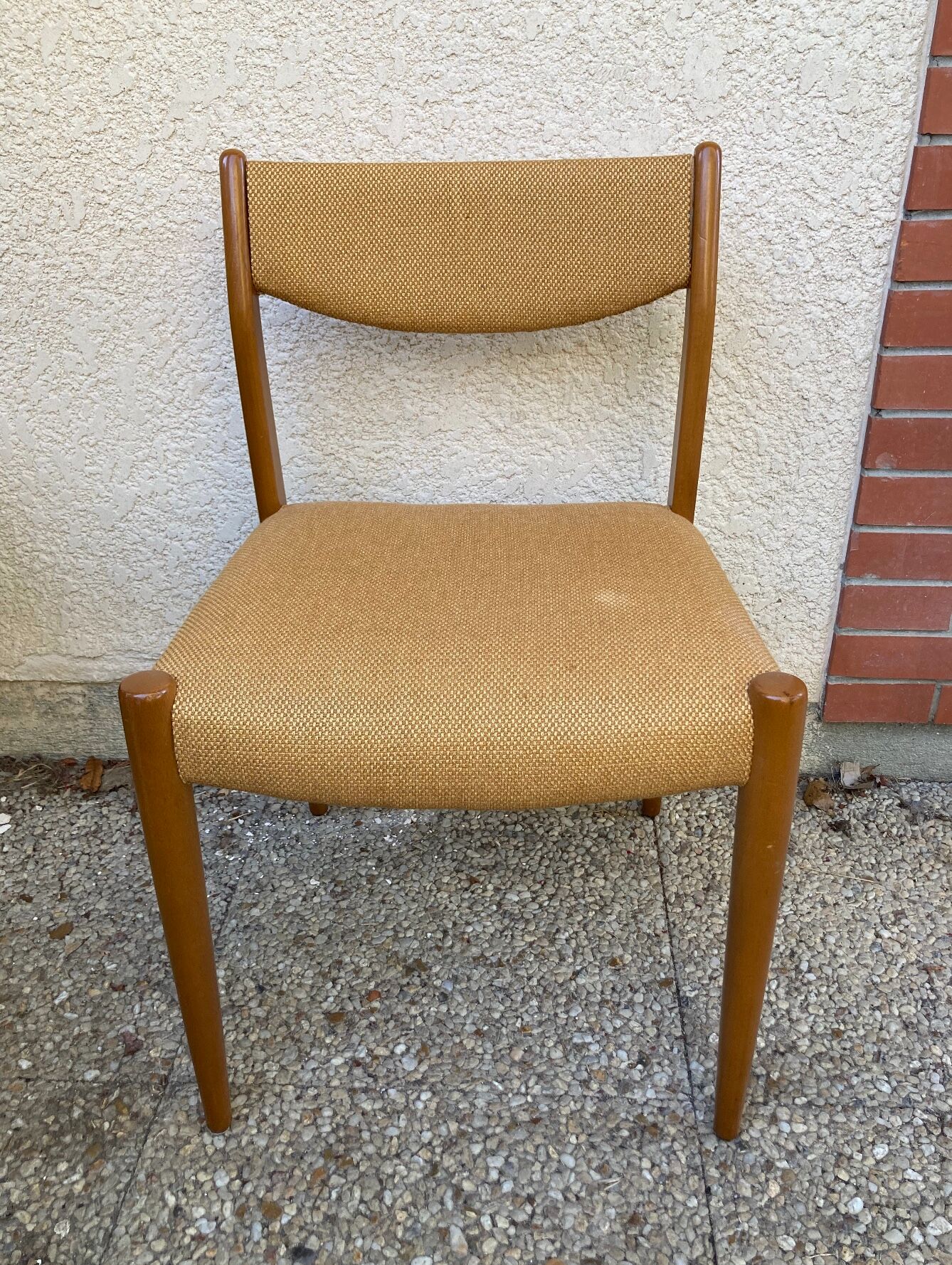 Set of 6 vintage Scandinavian chairs