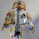 Lustre 6 fires Mazzega Murano vintage 70s