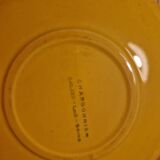 Saline charcoal earthenware saucer