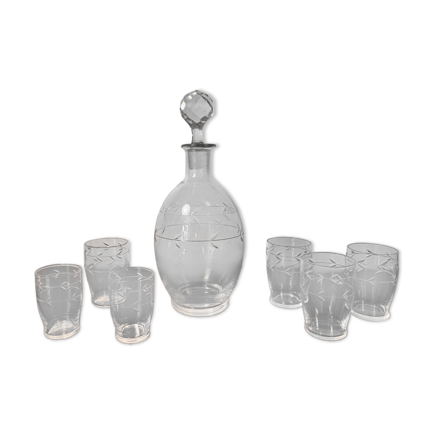 Porto service Baccarat 7p. M. Longchamp