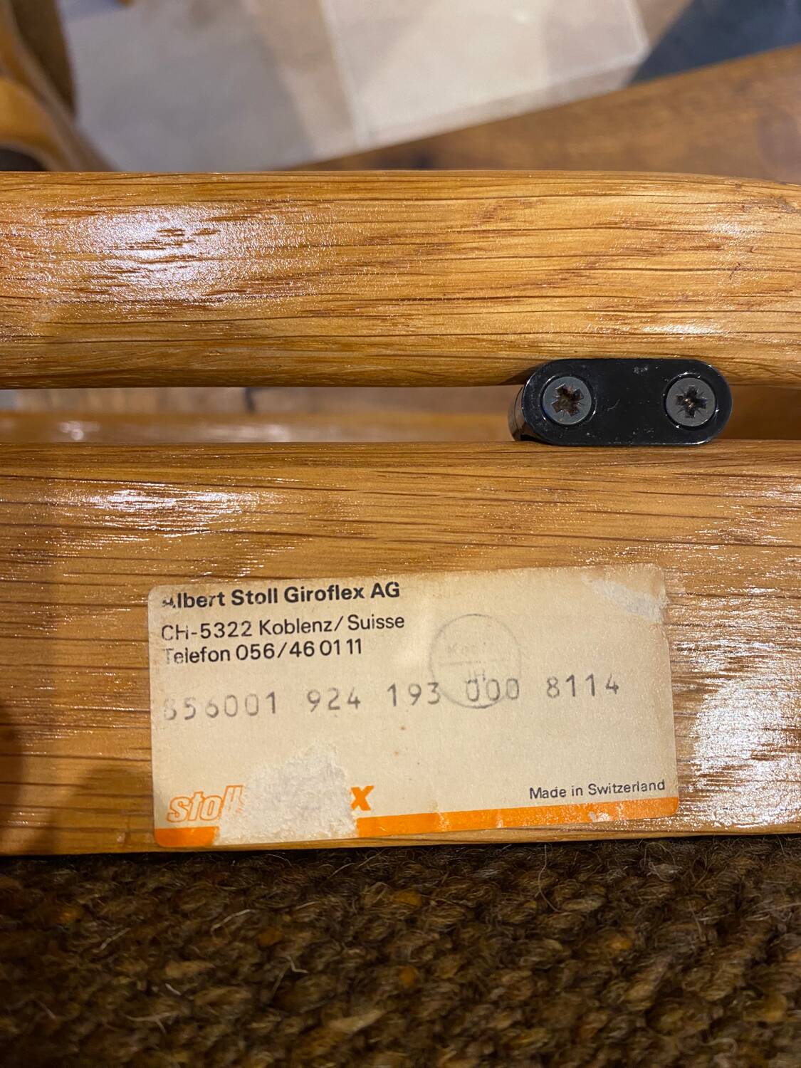 Albert Stoll armchairs