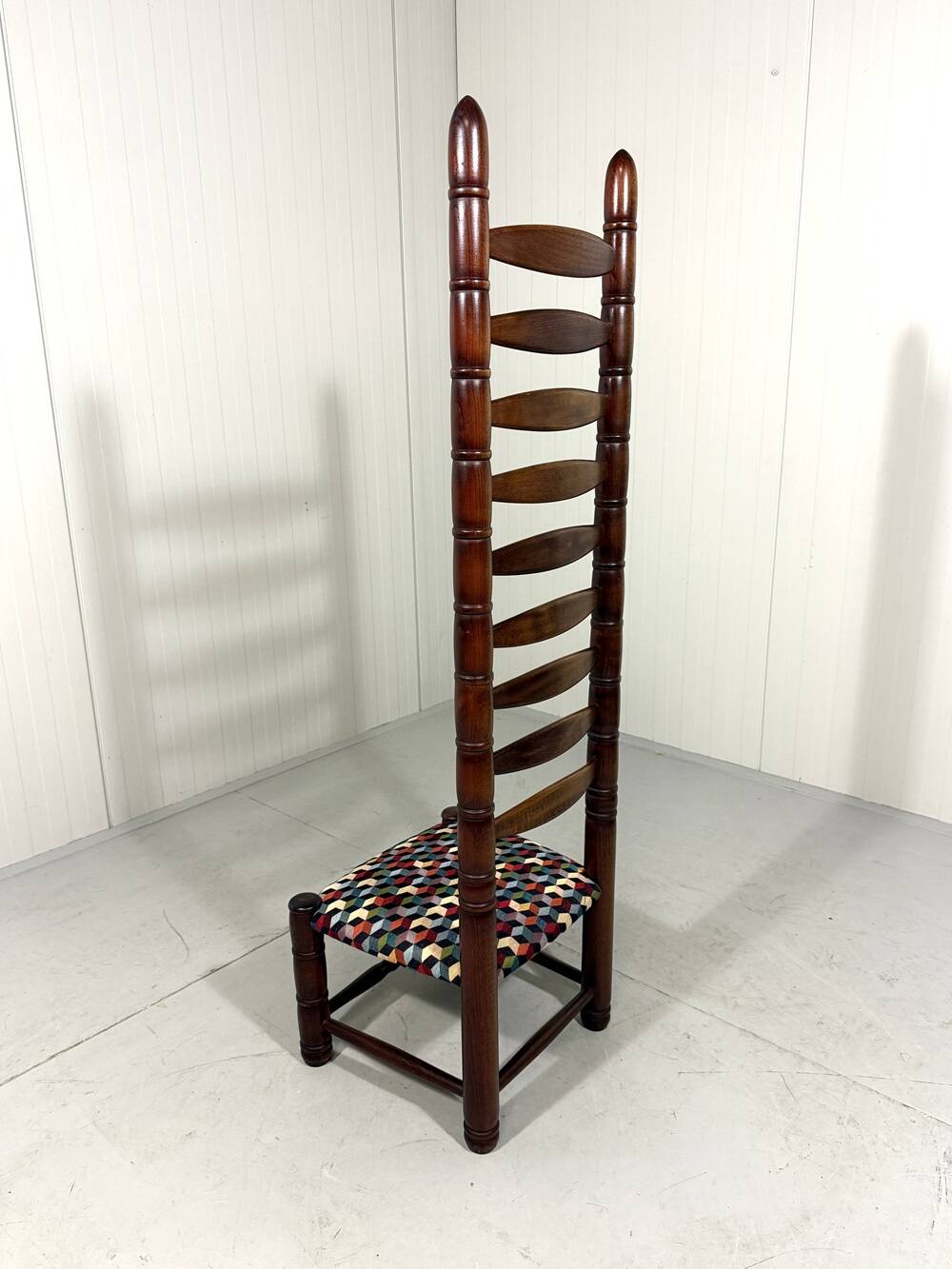 High back ladder chair 1970’s