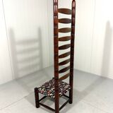 High back ladder chair 1970’s