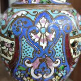 Vase mounted in lamp