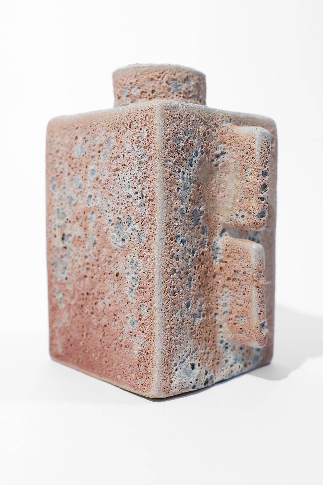 Ceramic Vase Cuubik - Small Lichen