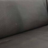 De Sede DS47 Extendable Brown Sadle Leather Loveseat Sofa. Switzerland, 70s