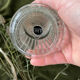 Verseuse sucre verre et inox vintage