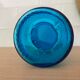 Vintage blue glass jar Made in Belgium
